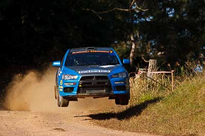 7;31-July-2010;APRC;Asia-Pacific-Rally-Championship;Australia;Evo-10;Glen-Raymond;Imbil;Matt-Raymond;Mitsubishi-Lancer;Mitsubishi-Lancer-Evolution-X;QLD;Queensland;Sunshine-Coast;auto;motorsport;racing;super-telephoto