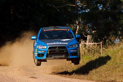 7;31-July-2010;APRC;Asia-Pacific-Rally-Championship;Australia;Evo-10;Glen-Raymond;Imbil;Matt-Raymond;Mitsubishi-Lancer;Mitsubishi-Lancer-Evolution-X;QLD;Queensland;Sunshine-Coast;auto;motorsport;racing;super-telephoto