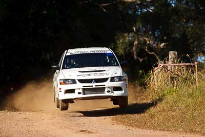 10;31-July-2010;APRC;Asia-Pacific-Rally-Championship;Australia;Brian-Green;Chris-Cobham;Evo-9;Imbil;Mitsubishi-Lancer;Mitsubishi-Lancer-Evolution-IX;QLD;Queensland;Sunshine-Coast;auto;motorsport;racing;super-telephoto