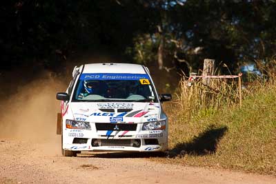 11;31-July-2010;APRC;Asia-Pacific-Rally-Championship;Atsushi-Masumura;Australia;Evo-7;Imbil;Mitsubishi-Lancer;Mitsubishi-Lancer-Evolution-VII;Osamu-Yoda;QLD;Queensland;Sunshine-Coast;Super-Alex-Troop;auto;motorsport;racing;super-telephoto