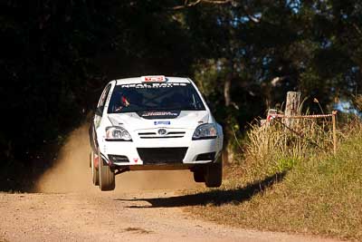 15;31-July-2010;ARC;Australia;Australian-Rally-Championship;Imbil;QLD;Queensland;Rebecca-Smart;Ryan-Smart;Sunshine-Coast;Toyota-Corolla-Sportivo;auto;motorsport;racing;super-telephoto