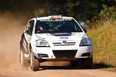 15;31-July-2010;ARC;Australia;Australian-Rally-Championship;Imbil;QLD;Queensland;Rebecca-Smart;Ryan-Smart;Sunshine-Coast;Toyota-Corolla-Sportivo;auto;motorsport;racing;super-telephoto