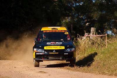 17;31-July-2010;ARC;Australia;Australian-Rally-Championship;Evo-10;Imbil;Lee-Tierney;Mark-Pedder;Mitsubishi-Lancer;Mitsubishi-Lancer-Evolution-X;Pedders-Suspension;QLD;Queensland;Sunshine-Coast;auto;motorsport;racing;super-telephoto