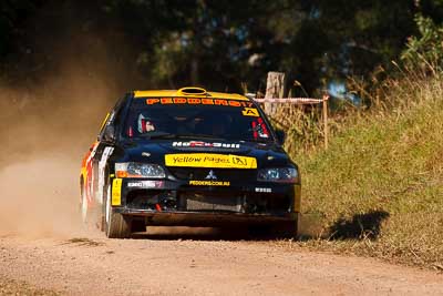 17;31-July-2010;ARC;Australia;Australian-Rally-Championship;Evo-10;Imbil;Lee-Tierney;Mark-Pedder;Mitsubishi-Lancer;Mitsubishi-Lancer-Evolution-X;Pedders-Suspension;QLD;Queensland;Sunshine-Coast;auto;motorsport;racing;super-telephoto