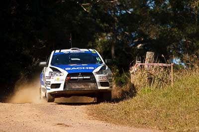 18;31-July-2010;ARC;Australia;Australian-Rally-Championship;Evo-10;Imbil;John-McCarthy;Mitsubishi-Lancer;Mitsubishi-Lancer-Evolution-X;QLD;Queensland;Sachs-Rally-Team;Steven-Shepheard;Sunshine-Coast;auto;motorsport;racing;super-telephoto