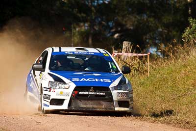 18;31-July-2010;ARC;Australia;Australian-Rally-Championship;Evo-10;Imbil;John-McCarthy;Mitsubishi-Lancer;Mitsubishi-Lancer-Evolution-X;QLD;Queensland;Sachs-Rally-Team;Steven-Shepheard;Sunshine-Coast;auto;motorsport;racing;super-telephoto