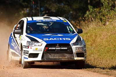 18;31-July-2010;ARC;Australia;Australian-Rally-Championship;Evo-10;Imbil;John-McCarthy;Mitsubishi-Lancer;Mitsubishi-Lancer-Evolution-X;QLD;Queensland;Sachs-Rally-Team;Steven-Shepheard;Sunshine-Coast;auto;motorsport;racing;super-telephoto