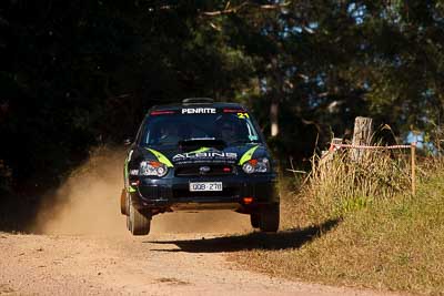 21;31-July-2010;ARC;Australia;Australian-Rally-Championship;Imbil;Mark-Fawcett;QLD;Queensland;Simon-Ellis;Subaru-Impreza-WRX-STI;Sunshine-Coast;auto;motorsport;racing;super-telephoto