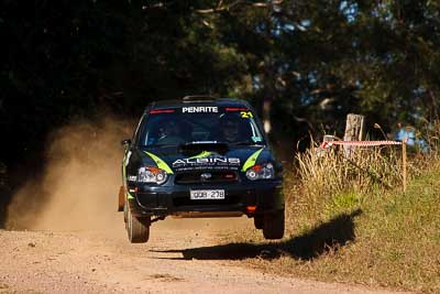 21;31-July-2010;ARC;Australia;Australian-Rally-Championship;Imbil;Mark-Fawcett;QLD;Queensland;Simon-Ellis;Subaru-Impreza-WRX-STI;Sunshine-Coast;auto;motorsport;racing;super-telephoto