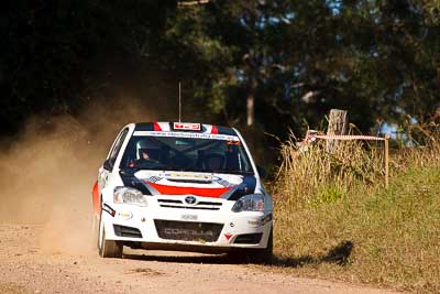 22;31-July-2010;ARC;Australia;Australian-Rally-Championship;Imbil;Margot-Knowles;QLD;Queensland;Simon-Knowles;Sunshine-Coast;Toyota-Corolla-Sportivo;auto;motorsport;racing;super-telephoto