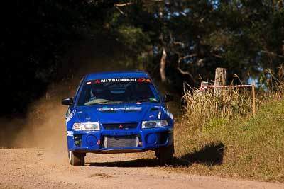 24;31-July-2010;ARC;Australia;Australian-Rally-Championship;Evo-5;Imbil;Mitsubishi-Lancer;Mitsubishi-Lancer-Evolution-V;Peter-Graham;QLD;Queensland;Stephen-Tonna;Sunshine-Coast;auto;motorsport;racing;super-telephoto