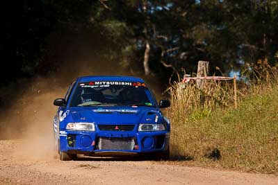 24;31-July-2010;ARC;Australia;Australian-Rally-Championship;Evo-5;Imbil;Mitsubishi-Lancer;Mitsubishi-Lancer-Evolution-V;Peter-Graham;QLD;Queensland;Stephen-Tonna;Sunshine-Coast;auto;motorsport;racing;super-telephoto