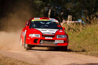 25;31-July-2010;ARC;Australia;Australian-Rally-Championship;Caitlin-Earley;Evo-6;Imbil;Mike-Bailey;Mitsubishi-Lancer;Mitsubishi-Lancer-Evolution-VI;QLD;Queensland;Sunshine-Coast;auto;motorsport;racing;super-telephoto