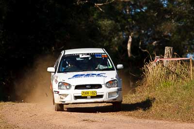 26;31-July-2010;ARC;Australia;Australian-Rally-Championship;Imbil;John-Berne;QLD;Queensland;Subaru-Impreza-RS;Sunshine-Coast;Tony-Best;auto;motorsport;racing;super-telephoto