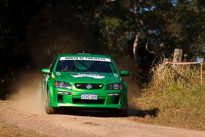 27;31-July-2010;ARC;Australia;Australian-Rally-Championship;Holden-Commodore-VE-SS;Imbil;Jason-Bruinsma;Lisa-White;QLD;Queensland;Sunshine-Coast;auto;motorsport;racing;super-telephoto