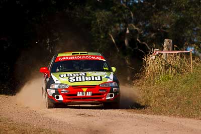 29;31-July-2010;ARC;Australia;Australian-Rally-Championship;Barry-Kirk;Imbil;Jay-Davidson;Mitsubishi-Mirage-RS;QLD;Queensland;Sunshine-Coast;auto;motorsport;racing;super-telephoto