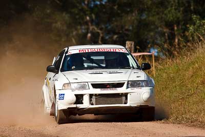 31;31-July-2010;Australia;Craig-Lee;Evo-6;Imbil;John-Spencer;Mitsubishi-Lancer;Mitsubishi-Lancer-Evolution-VI;QLD;QRC;Queensland;Queensland-Rally-Championship;Sunshine-Coast;auto;motorsport;racing;super-telephoto