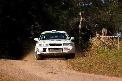 33;31-July-2010;Australia;Evo-6;Imbil;Kent-Lawrence;Mitsubishi-Lancer;Mitsubishi-Lancer-Evolution-VI;QLD;QRC;Queensland;Queensland-Rally-Championship;Stephen-Andrews;Sunshine-Coast;auto;motorsport;racing;super-telephoto