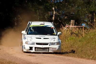 33;31-July-2010;Australia;Evo-6;Imbil;Kent-Lawrence;Mitsubishi-Lancer;Mitsubishi-Lancer-Evolution-VI;QLD;QRC;Queensland;Queensland-Rally-Championship;Stephen-Andrews;Sunshine-Coast;auto;motorsport;racing;super-telephoto