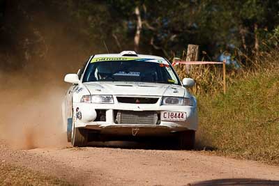 33;31-July-2010;Australia;Evo-6;Imbil;Kent-Lawrence;Mitsubishi-Lancer;Mitsubishi-Lancer-Evolution-VI;QLD;QRC;Queensland;Queensland-Rally-Championship;Stephen-Andrews;Sunshine-Coast;auto;motorsport;racing;super-telephoto