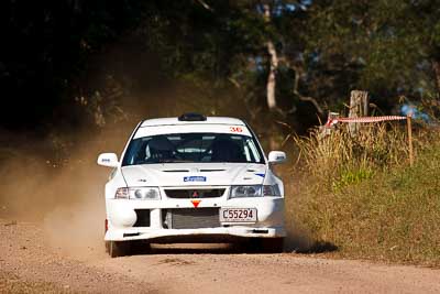 36;31-July-2010;Australia;Chris-Baxter;Evo-6;Imbil;Mitsubishi-Lancer;Mitsubishi-Lancer-Evolution-VI;QLD;QRC;Queensland;Queensland-Rally-Championship;Sunshine-Coast;Wayne-Menzies;auto;motorsport;racing;super-telephoto