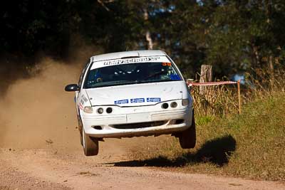 39;31-July-2010;Australia;Ford-Falcon-XR8;Ian-Menzies;Imbil;QLD;QRC;Queensland;Queensland-Rally-Championship;Robert-McGowan;Sunshine-Coast;auto;motorsport;racing;super-telephoto