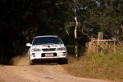 40;31-July-2010;Australia;Imbil;Lynnford-Stephenson;Mark-Neary;QLD;QRC;Queensland;Queensland-Rally-Championship;Subaru-Impreza-WRX;Sunshine-Coast;auto;motorsport;racing;super-telephoto