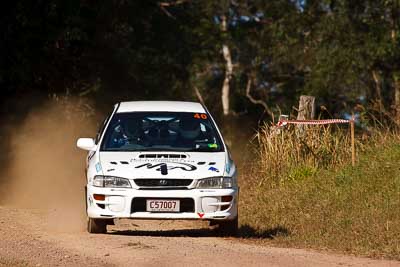 40;31-July-2010;Australia;Imbil;Lynnford-Stephenson;Mark-Neary;QLD;QRC;Queensland;Queensland-Rally-Championship;Subaru-Impreza-WRX;Sunshine-Coast;auto;motorsport;racing;super-telephoto