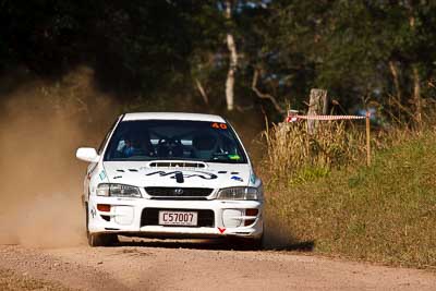 40;31-July-2010;Australia;Imbil;Lynnford-Stephenson;Mark-Neary;QLD;QRC;Queensland;Queensland-Rally-Championship;Subaru-Impreza-WRX;Sunshine-Coast;auto;motorsport;racing;super-telephoto