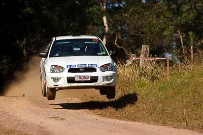 42;31-July-2010;Australia;Greg-Latham;Imbil;QLD;QRC;Queensland;Queensland-Rally-Championship;Stephanie-Booth;Subaru-Impreza-RS;Sunshine-Coast;auto;motorsport;racing;super-telephoto