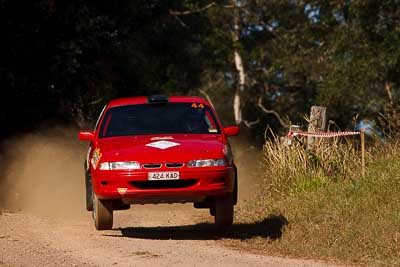 44;31-July-2010;Australia;Holden-Commodore-VS;Imbil;Jamie-Macfarlane;QLD;QRC;Queensland;Queensland-Rally-Championship;Sunshine-Coast;Terry-ODonnell;auto;motorsport;racing;super-telephoto