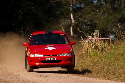 44;31-July-2010;Australia;Holden-Commodore-VS;Imbil;Jamie-Macfarlane;QLD;QRC;Queensland;Queensland-Rally-Championship;Sunshine-Coast;Terry-ODonnell;auto;motorsport;racing;super-telephoto