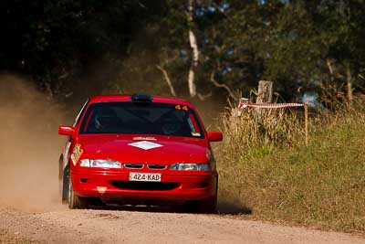 44;31-July-2010;Australia;Holden-Commodore-VS;Imbil;Jamie-Macfarlane;QLD;QRC;Queensland;Queensland-Rally-Championship;Sunshine-Coast;Terry-ODonnell;auto;motorsport;racing;super-telephoto