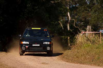 45;31-July-2010;Allan-Clunes;Australia;Gavin-Wieland;Imbil;Mazda-323-GTR;QLD;QRC;Queensland;Queensland-Rally-Championship;Sunshine-Coast;auto;motorsport;racing;super-telephoto