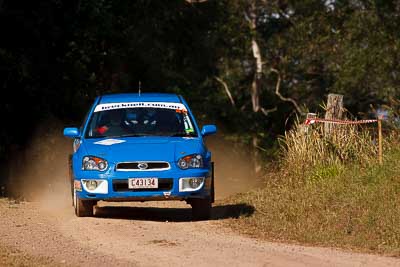 46;31-July-2010;Australia;Grant-Brecknell;Imbil;James-McIntosh;QLD;QRC;Queensland;Queensland-Rally-Championship;Subaru-Impreza-RS;Sunshine-Coast;auto;motorsport;racing;super-telephoto