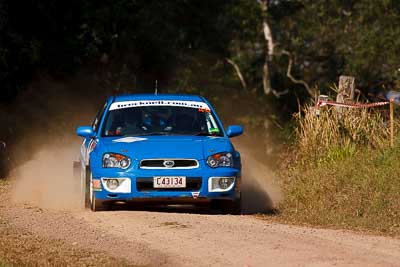 46;31-July-2010;Australia;Grant-Brecknell;Imbil;James-McIntosh;QLD;QRC;Queensland;Queensland-Rally-Championship;Subaru-Impreza-RS;Sunshine-Coast;auto;motorsport;racing;super-telephoto