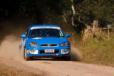 46;31-July-2010;Australia;Grant-Brecknell;Imbil;James-McIntosh;QLD;QRC;Queensland;Queensland-Rally-Championship;Subaru-Impreza-RS;Sunshine-Coast;auto;motorsport;racing;super-telephoto