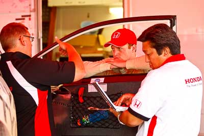 31-July-2010;ARC;Australia;Australian-Rally-Championship;Eli-Evans;Imbil;QLD;Queensland;Sunshine-Coast;auto;motorsport;portrait;racing;service-centre;service-park;telephoto