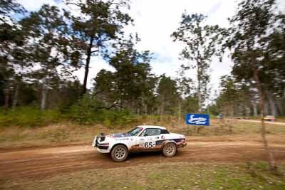 65;31-July-2010;Australia;Imbil;Penny-ODoherty;QLD;Queensland;Sunshine-Coast;Triumph-TR7-V8;Troy-ODoherty;auto;classic;historic;motorsport;racing;vintage;wide-angle