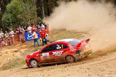 1;31-July-2010;APRC;Asia-Pacific-Rally-Championship;Australia;Chris-Murphy;Evo-10;Imbil;Katsu-Taguchi;Mitsubishi-Lancer;Mitsubishi-Lancer-Evolution-X;QLD;Queensland;Sunshine-Coast;Team-MRF;auto;motorsport;racing;telephoto