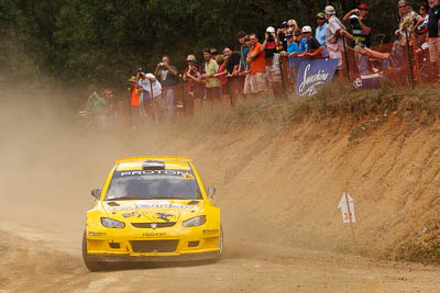 4;31-July-2010;APRC;Alister-McRae;Asia-Pacific-Rally-Championship;Australia;Bill-Hayes;Imbil;Proton-Satria-Neo-S2000;QLD;Queensland;Sunshine-Coast;auto;motorsport;racing;telephoto