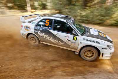 5;31-July-2010;APRC;Asia-Pacific-Rally-Championship;Australia;Brendan-Reeves;Imbil;QLD;Queensland;Rhianon-Smyth;Subaru-Impreza-WRX-STI;Sunshine-Coast;auto;motorsport;racing;wide-angle