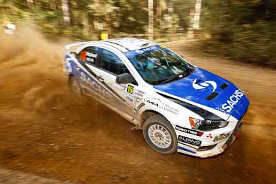 18;31-July-2010;ARC;Australia;Australian-Rally-Championship;Evo-10;Imbil;John-McCarthy;Mitsubishi-Lancer;Mitsubishi-Lancer-Evolution-X;QLD;Queensland;Sachs-Rally-Team;Steven-Shepheard;Sunshine-Coast;auto;motorsport;racing;wide-angle