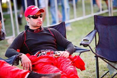 31-July-2010;APRC;Asia-Pacific-Rally-Championship;Australia;Gaurav-Gill;Imbil;QLD;Queensland;Sunshine-Coast;auto;motorsport;portrait;racing;service-centre;service-park;telephoto