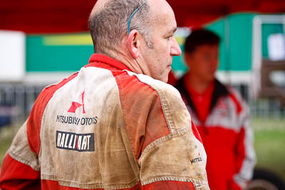 1-August-2010;APRC;Asia-Pacific-Rally-Championship;Australia;Imbil;QLD;Queensland;Sunshine-Coast;Team-MRF;auto;mechanic;motorsport;portrait;racing;service-centre;service-park;telephoto