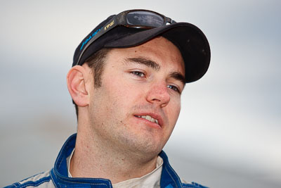 1-August-2010;APRC;Asia-Pacific-Rally-Championship;Australia;Imbil;Nathan-Quinn;QLD;Queensland;Sunshine-Coast;auto;motorsport;portrait;racing;service-centre;service-park;telephoto
