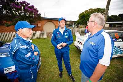 1-August-2010;APRC;Asia-Pacific-Rally-Championship;Australia;Ben-Searcy;Imbil;Jean‒Louis-Leyraud;QLD;Queensland;Sunshine-Coast;auto;motorsport;portrait;racing;service-centre;service-park;wide-angle