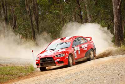 3;1-August-2010;APRC;Asia-Pacific-Rally-Championship;Australia;Evo-10;Gaurav-Gill;Glen-Macneall;Imbil;Mitsubishi-Lancer;Mitsubishi-Lancer-Evolution-X;QLD;Queensland;Sunshine-Coast;Team-MRF;auto;motorsport;racing;telephoto