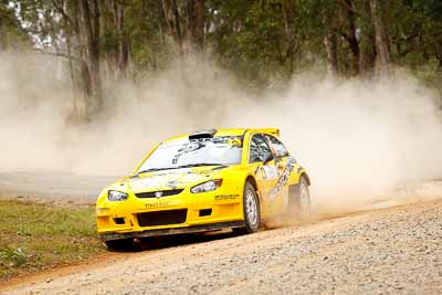 4;1-August-2010;APRC;Alister-McRae;Asia-Pacific-Rally-Championship;Australia;Bill-Hayes;Imbil;Proton-Satria-Neo-S2000;QLD;Queensland;Sunshine-Coast;auto;motorsport;racing;telephoto