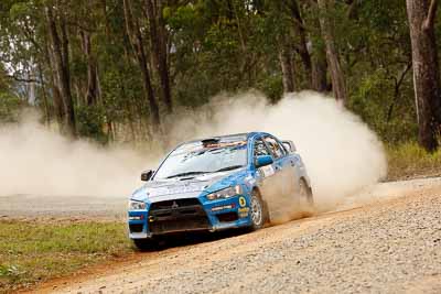 7;1-August-2010;APRC;Asia-Pacific-Rally-Championship;Australia;Evo-10;Glen-Raymond;Imbil;Matt-Raymond;Mitsubishi-Lancer;Mitsubishi-Lancer-Evolution-X;QLD;Queensland;Sunshine-Coast;auto;motorsport;racing;telephoto